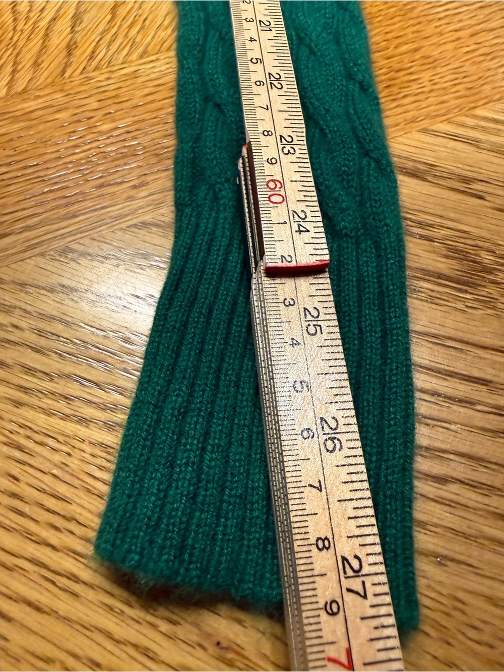 J.Crew 100% Cashmere Cable Knit Sweater Emerald Green Crewneck Size Small - Picture 6 of 10